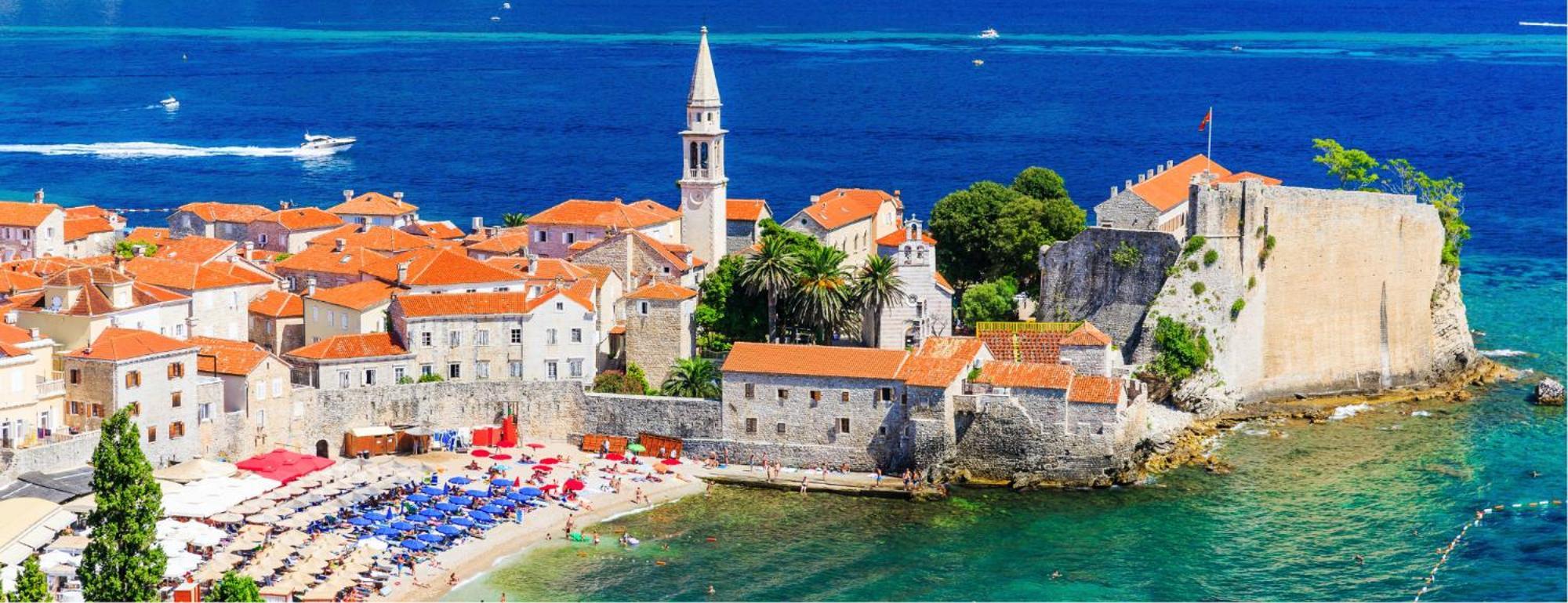 Adriatisk apartman Bečići Eksteriør billede